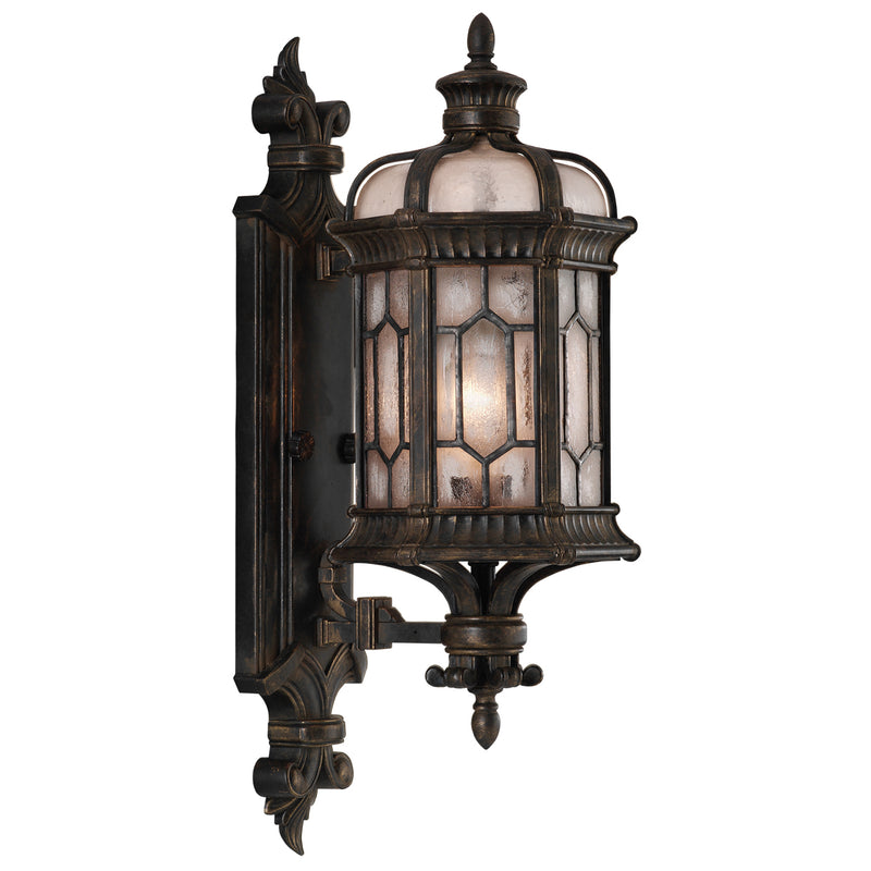 Fine Art 413781-1ST One Light Outdoor Wall Mount, Bronze