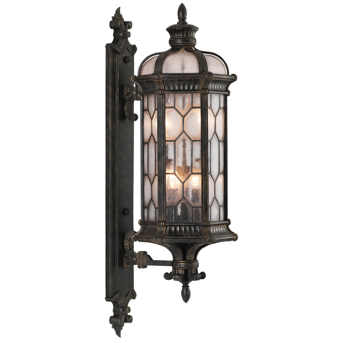 Fine Art 413981-1ST Four Light Outdoor Wall Mount, Bronze