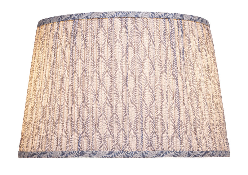 Currey and Company 0900-6021 Lamp Shade, Blue/Ivory