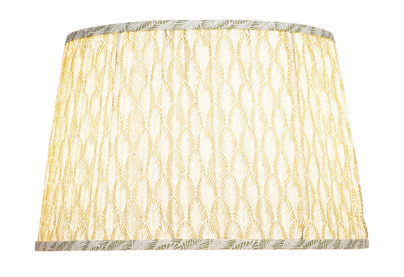 Currey and Company 0900-6023 Lamp Shade, Green/Ivory