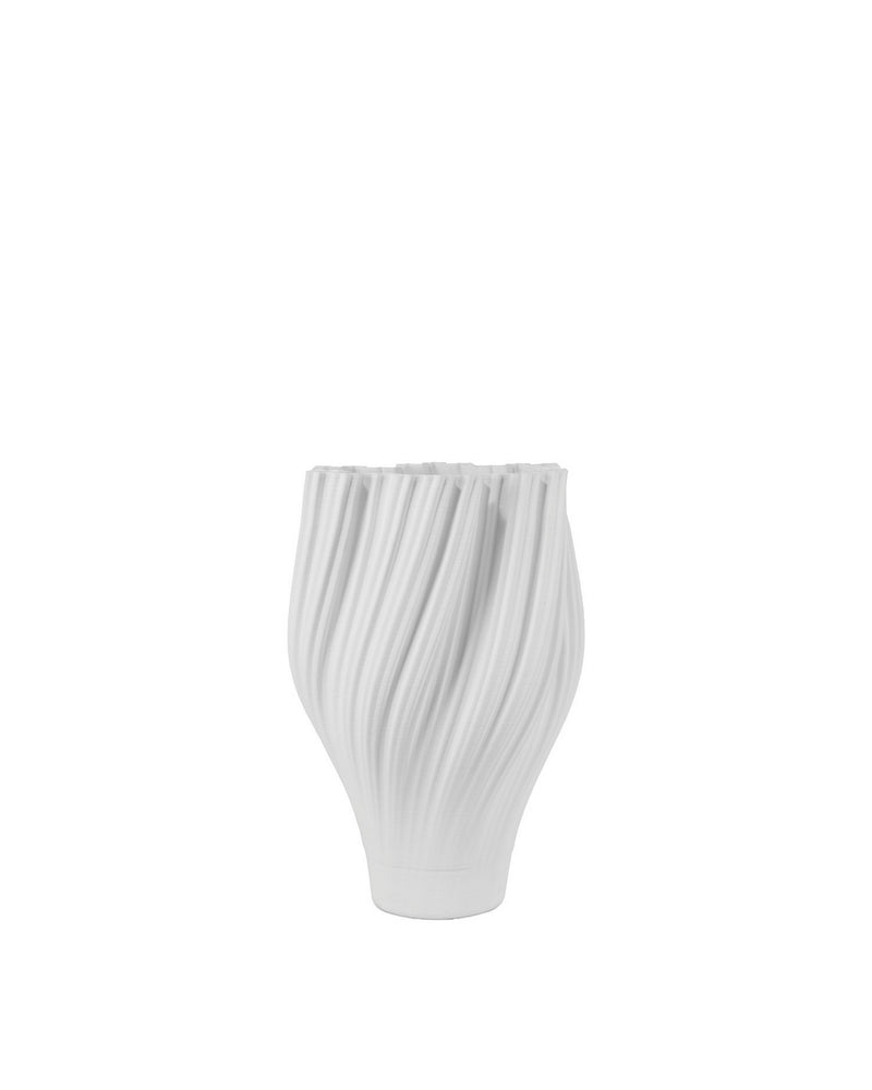 Currey and Company 1200-1004 Vase, White