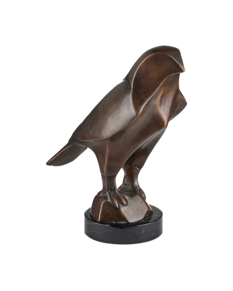 Currey and Company 1200-1058 Sculpture, Dark Brown