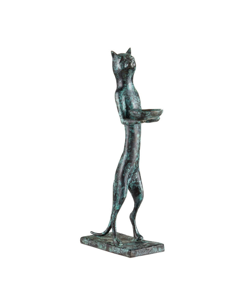 Currey and Company 1200-1059 Sculpture, Green Granite