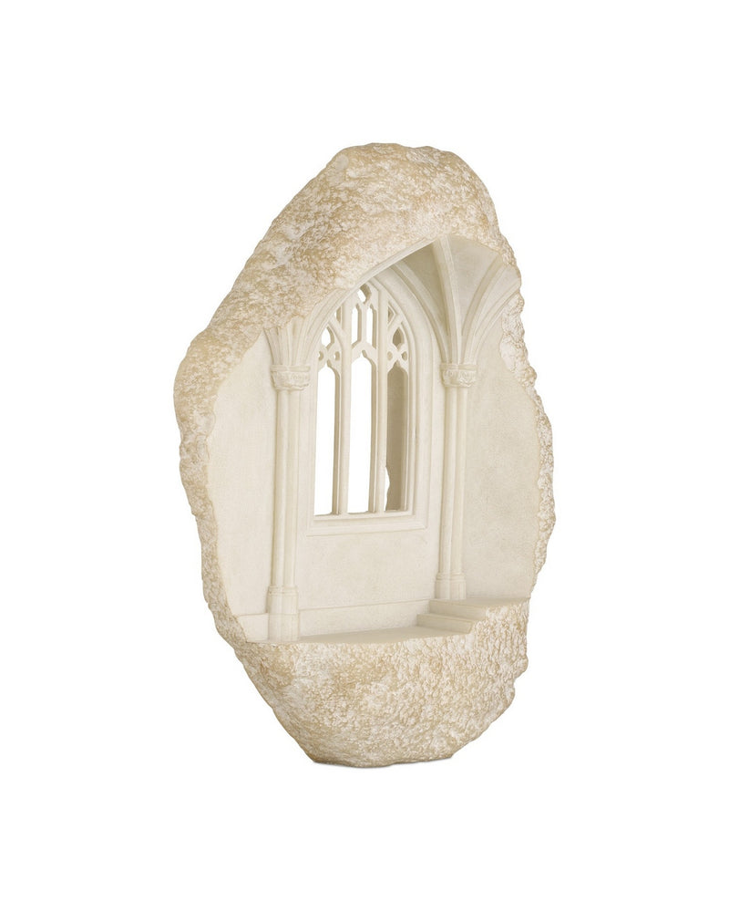 Currey and Company 1200-1072 Sculpture, Antique White