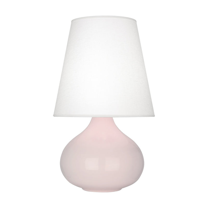 Robert Abbey RW93 One Light Accent Lamp, Rose Water Glazed Ceramic