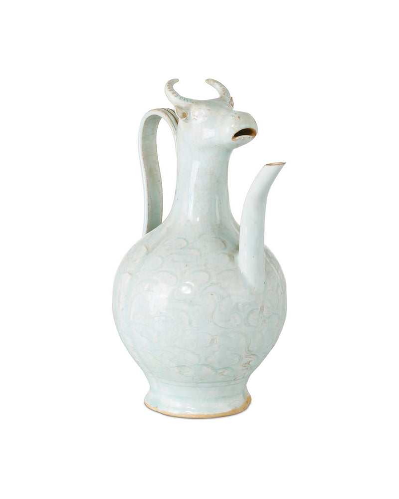 Currey and Company 1200-1094 Bottle, Celadon