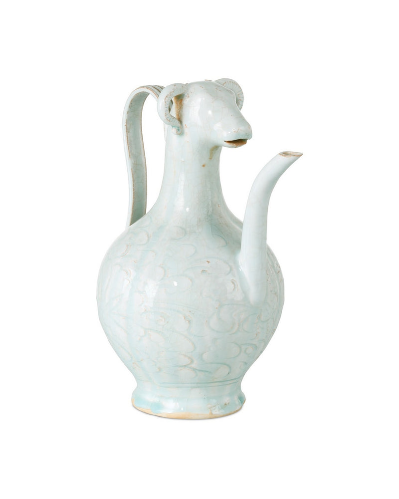 Currey and Company 1200-1095 Bottle, Celadon