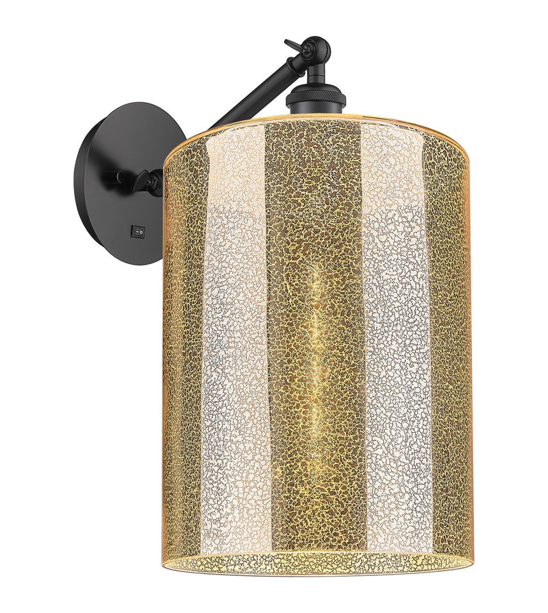 Innovations 317-1W-BK-G116-L One Light Wall Sconce, Matte Black