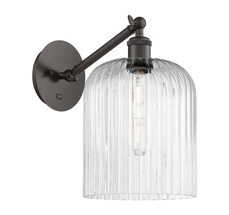 Innovations 317-1W-OB-G559-8SDY One Light Wall Sconce, Oil Rubbed Bronze