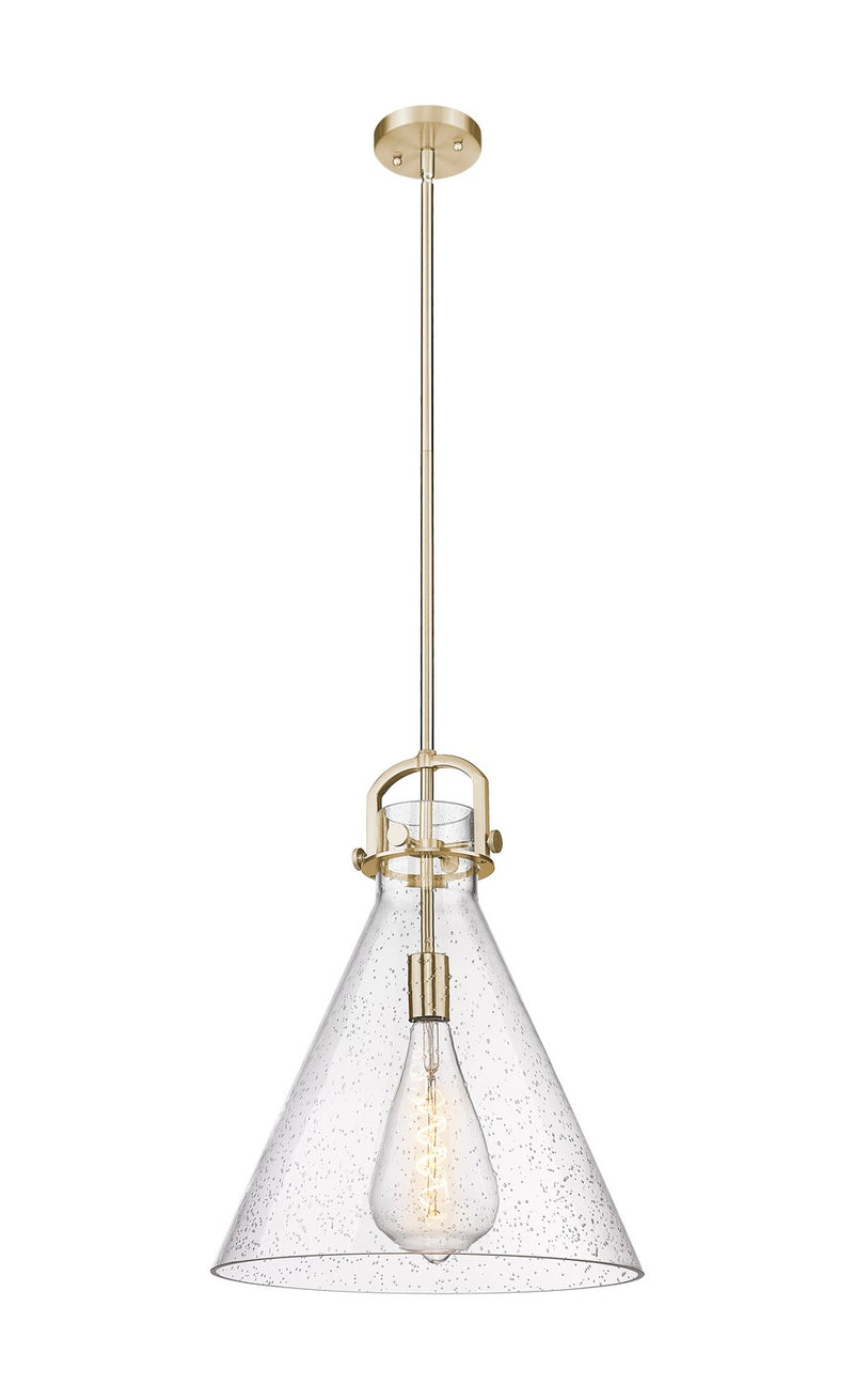 Innovations 410-1SL-CB-G411-16SDY One Light Pendant, Champagne Bronze