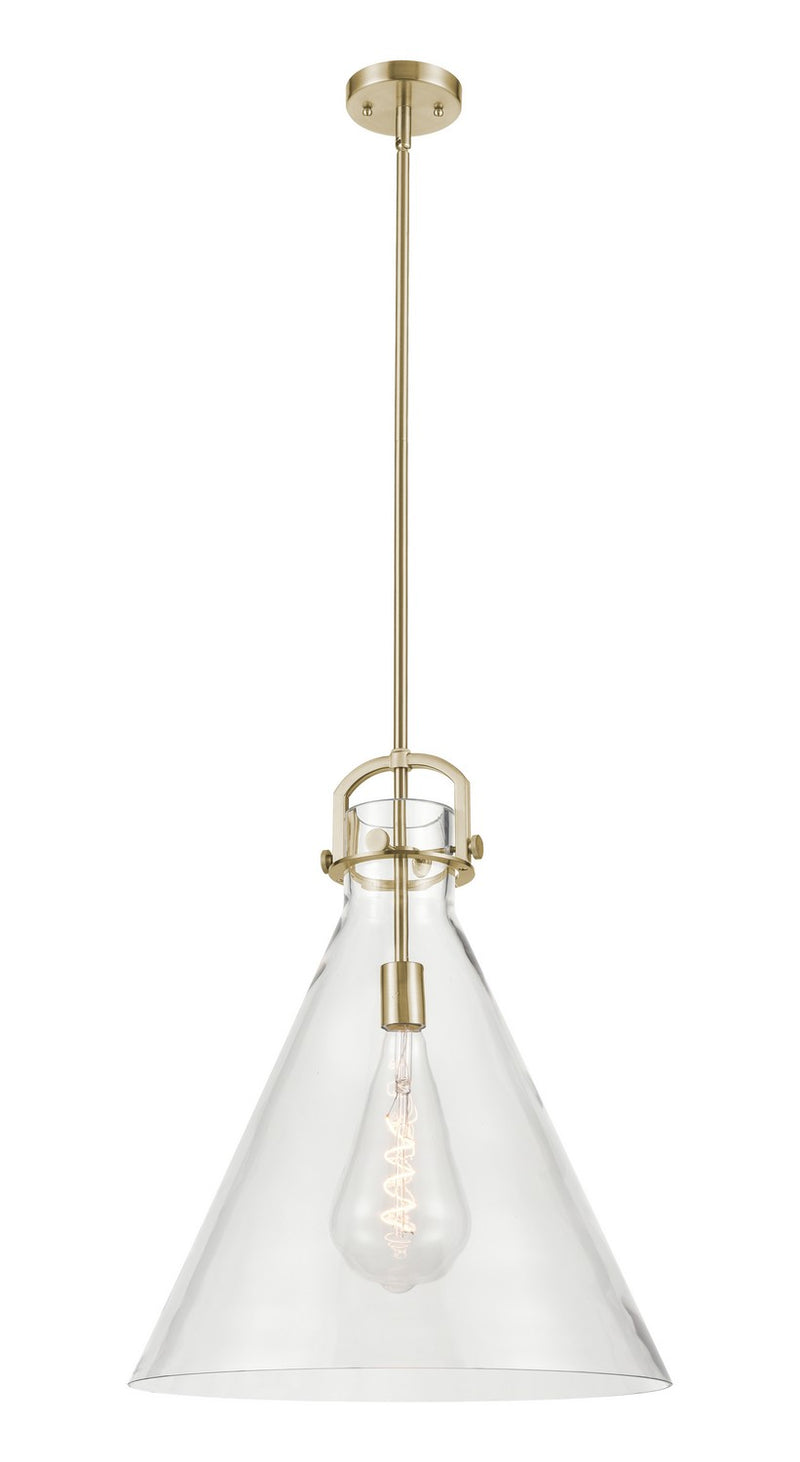 Innovations 410-1SL-CB-G411-18CL One Light Pendant, Champagne Bronze