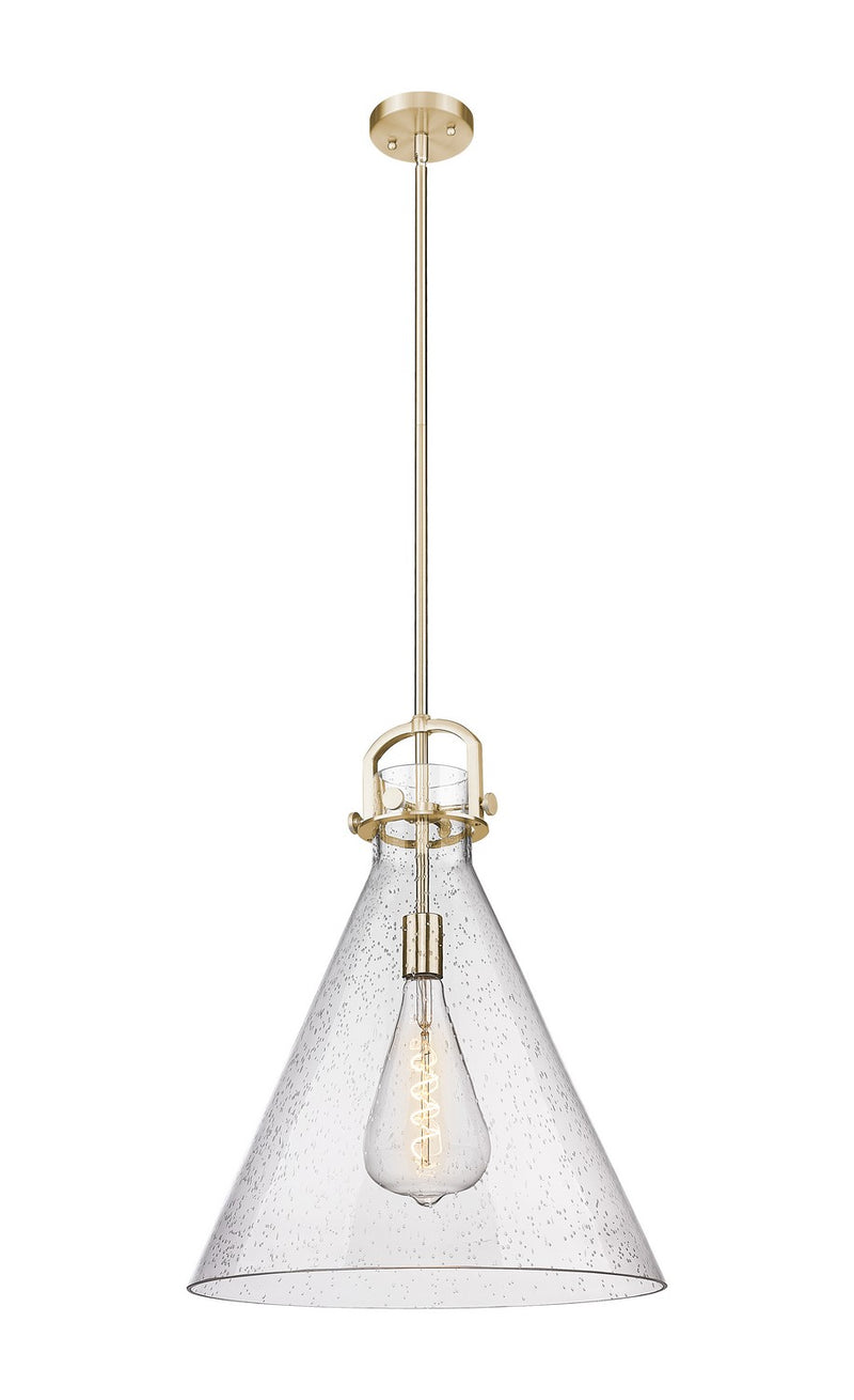 Innovations 410-1SL-CB-G411-18SDY One Light Pendant, Champagne Bronze