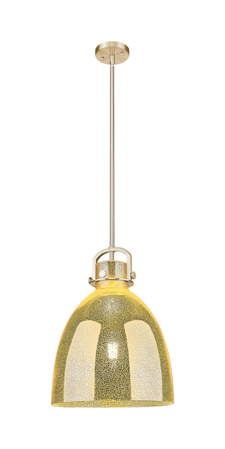 Innovations 410-1SL-CB-G412-14ME One Light Pendant, Champagne Bronze