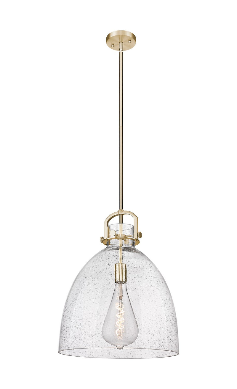 Innovations 410-1SL-CB-G412-16SDY One Light Pendant, Champagne Bronze