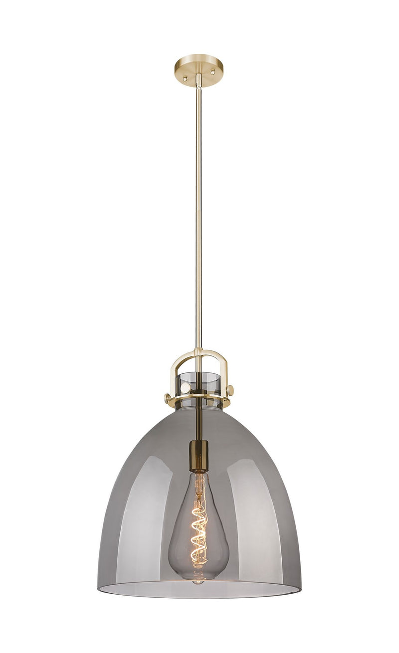 Innovations 410-1SL-CB-G412-16SM One Light Pendant, Champagne Bronze