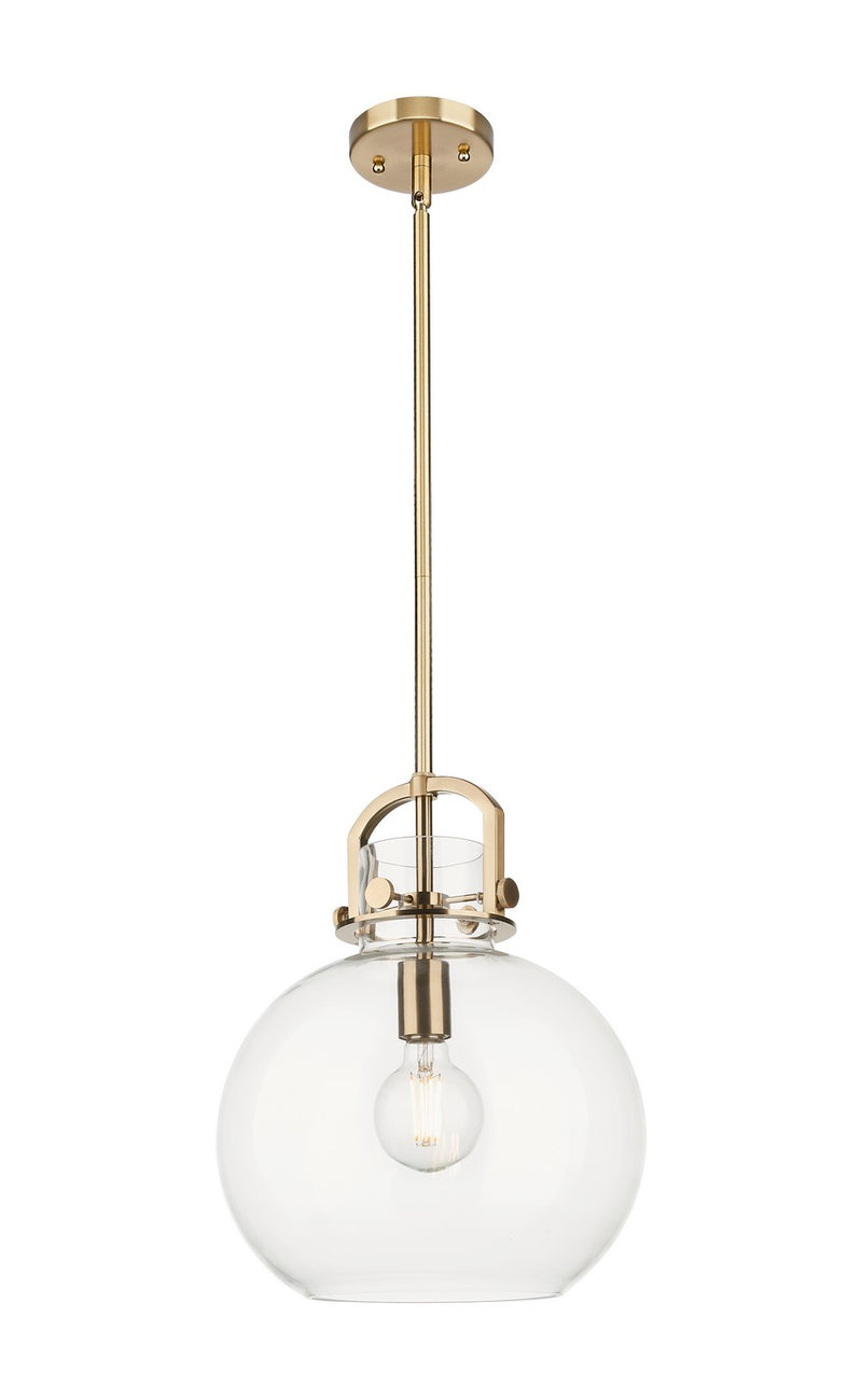 Innovations 410-1SM-CB-G410-12CL One Light Mini Pendant, Champagne Bronze