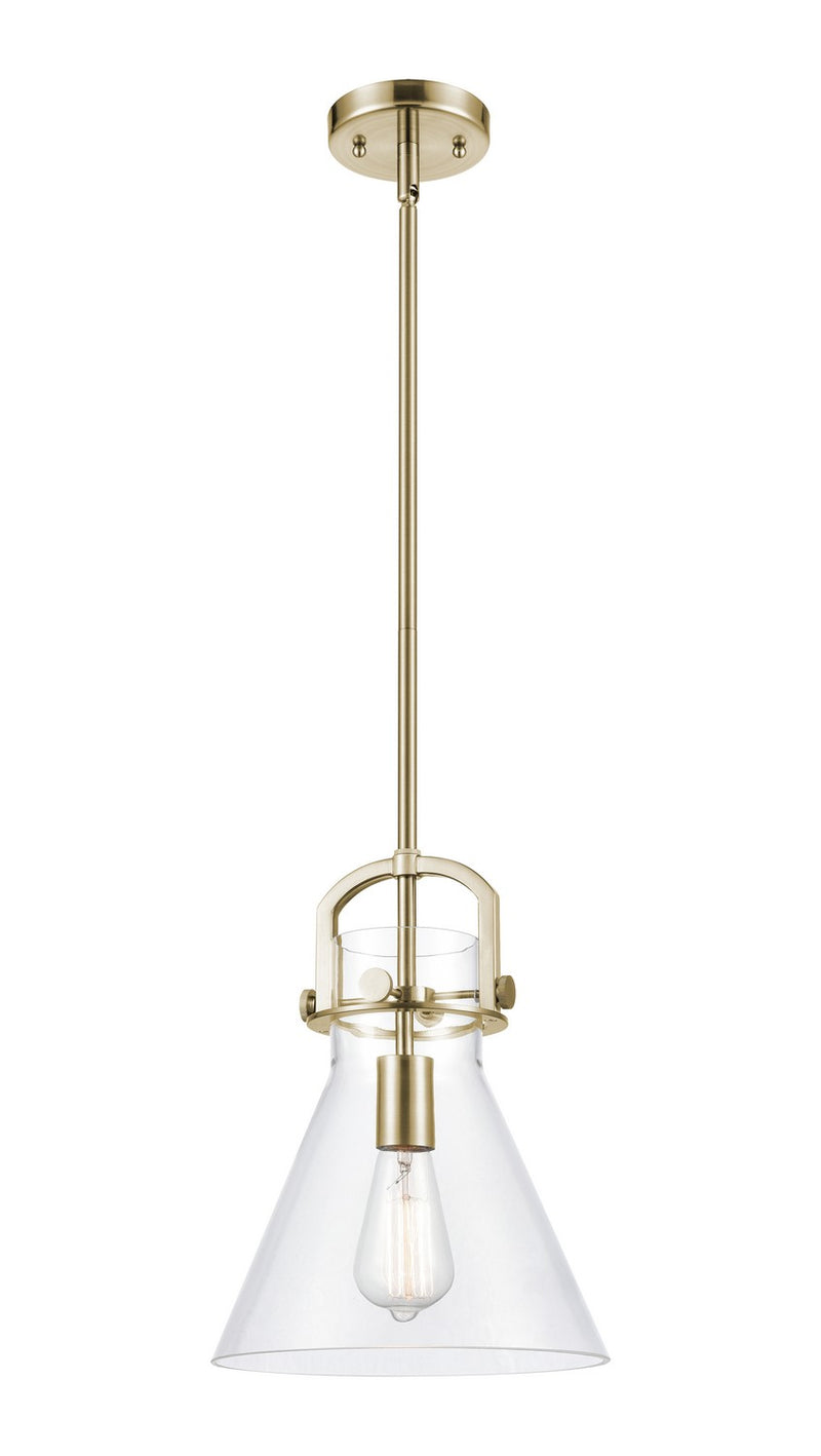 Innovations 410-1SM-CB-G411-10CL One Light Mini Pendant, Champagne Bronze