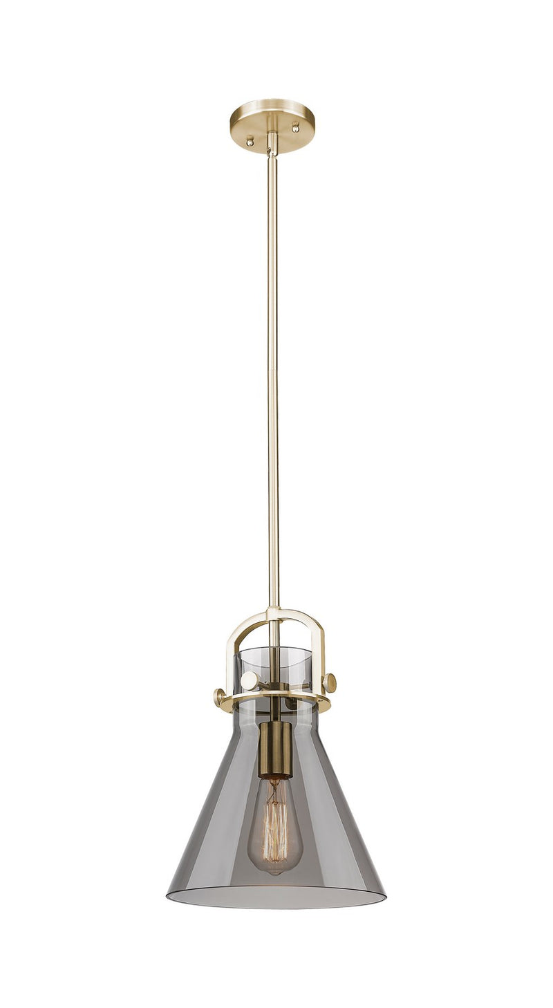 Innovations 410-1SM-CB-G411-10SM One Light Mini Pendant, Champagne Bronze