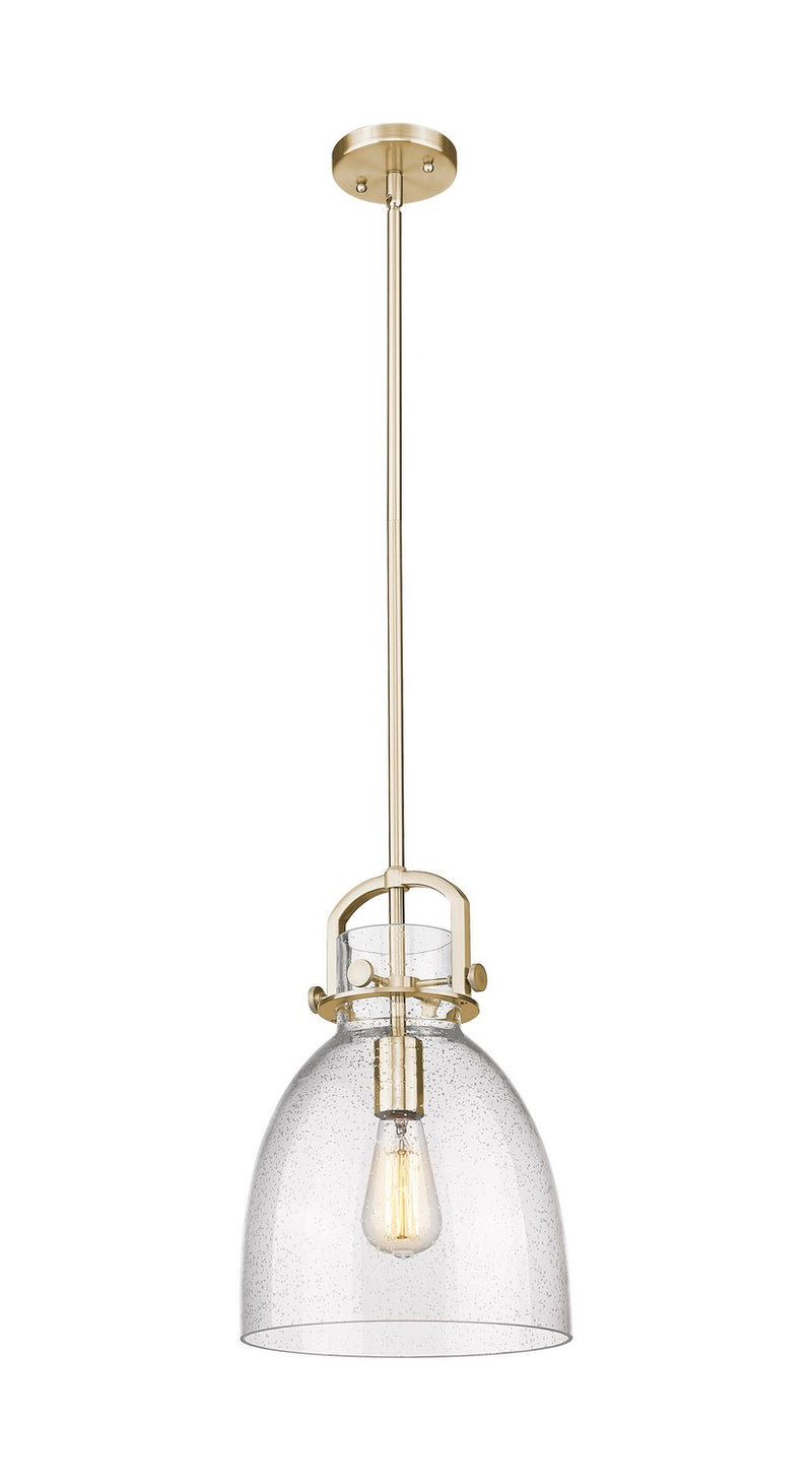 Innovations 410-1SM-CB-G412-10SDY One Light Mini Pendant, Champagne Bronze