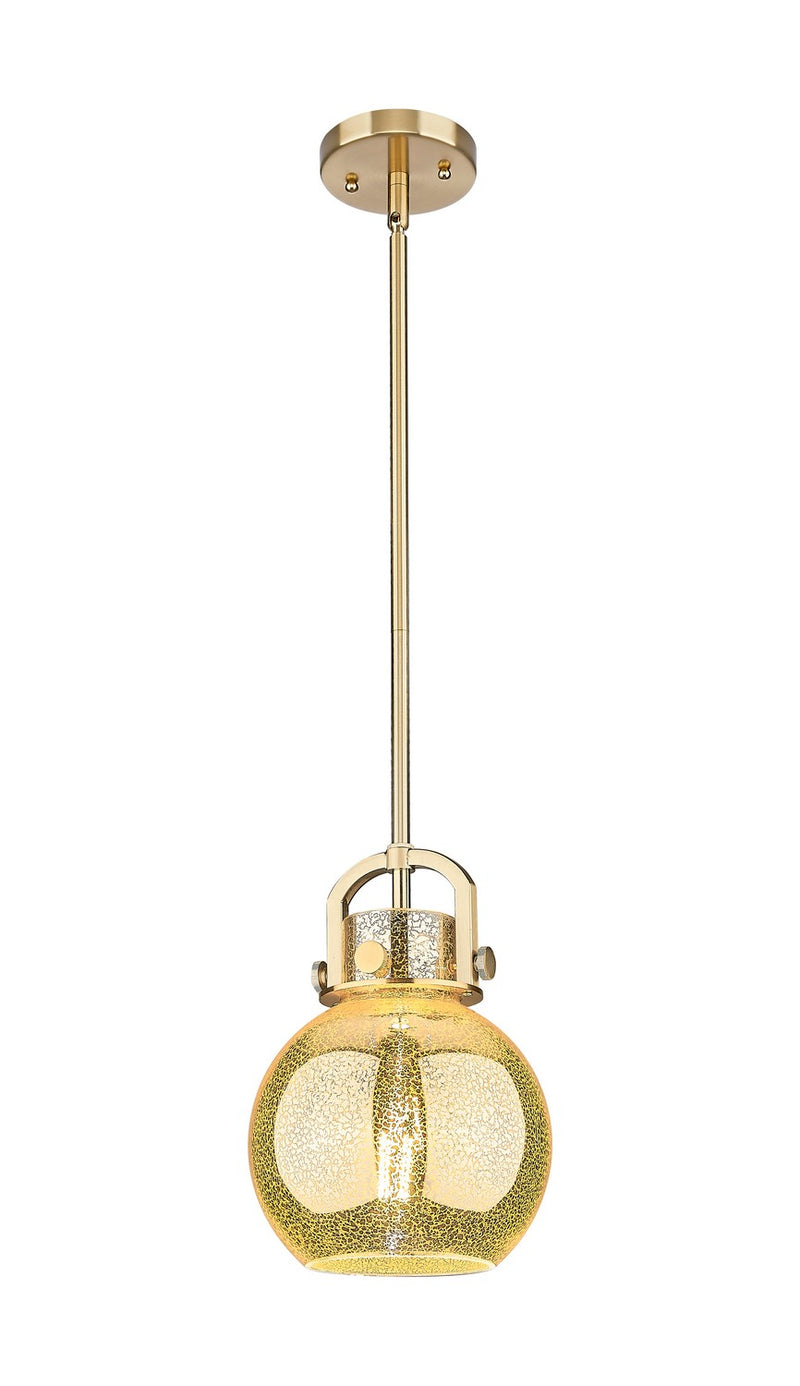 Innovations 410-1SS-CB-G410-8ME One Light Mini Pendant, Champagne Bronze