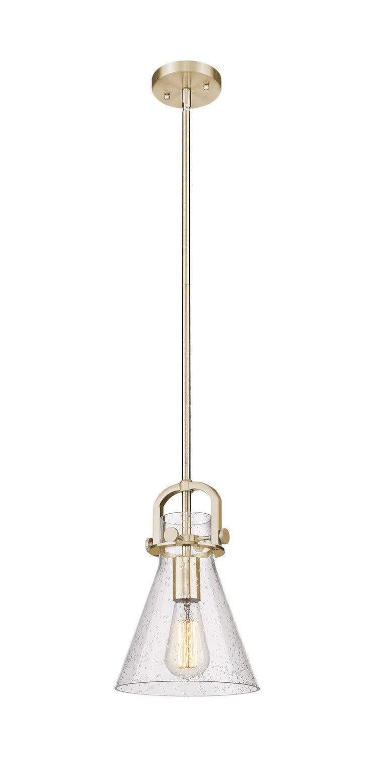Innovations 410-1SS-CB-G411-8SDY One Light Mini Pendant, Champagne Bronze