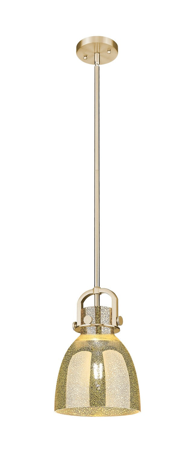 Innovations 410-1SS-CB-G412-8ME One Light Mini Pendant, Champagne Bronze