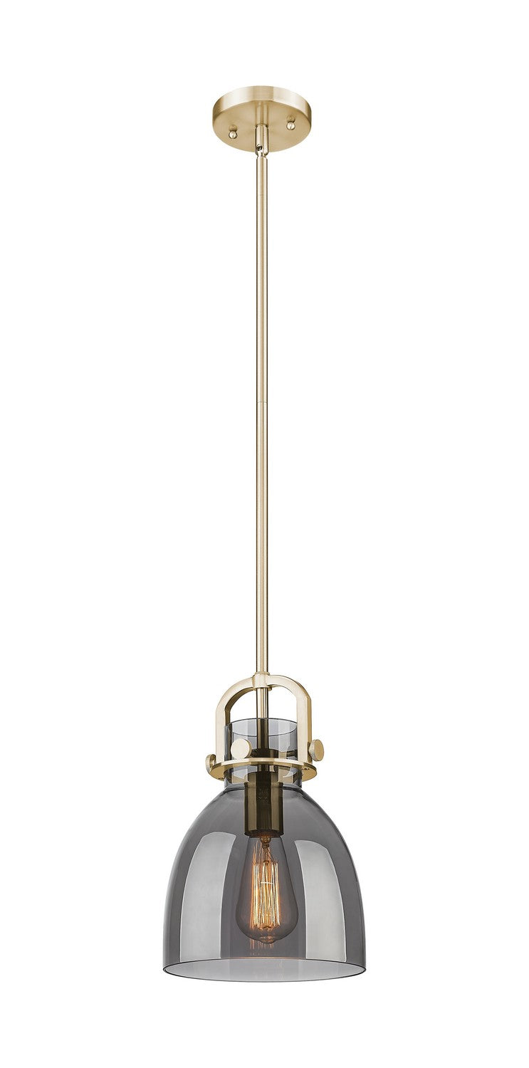Innovations 410-1SS-CB-G412-8SM One Light Mini Pendant, Champagne Bronze
