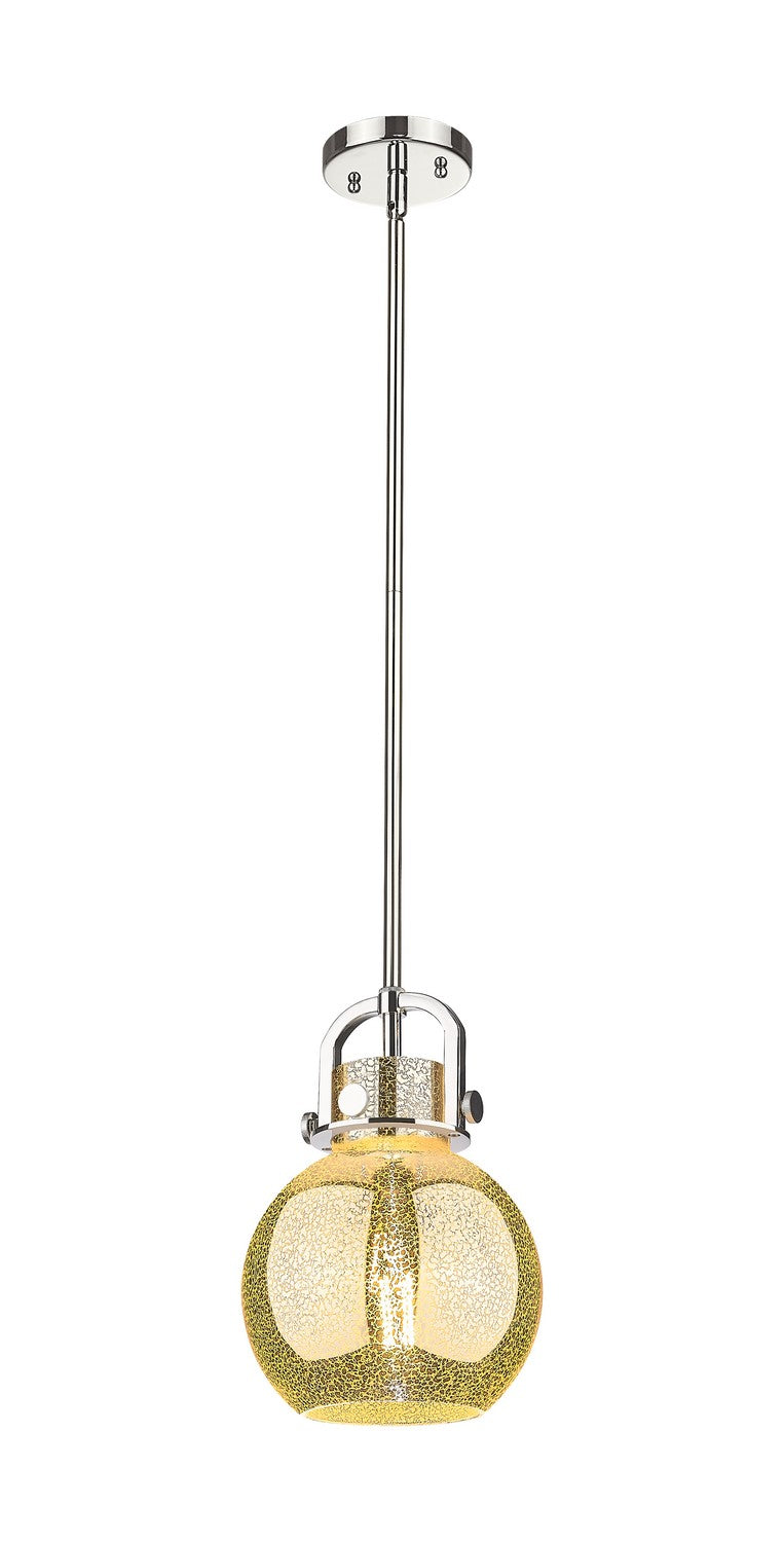 Innovations 410-1SS-PN-G410-8ME One Light Mini Pendant, Polished Nickel