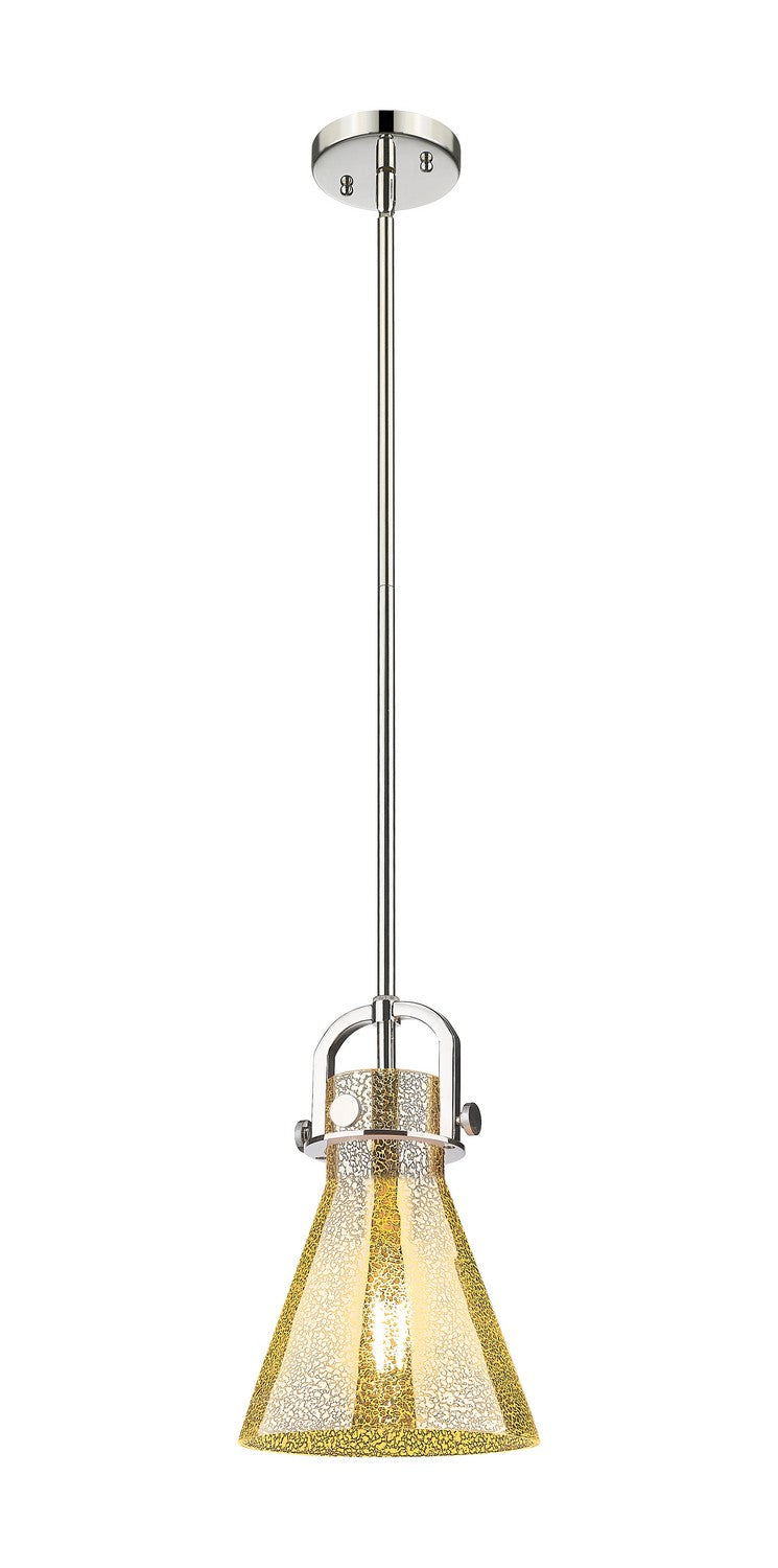 Innovations 410-1SS-PN-G411-8ME One Light Mini Pendant, Polished Nickel