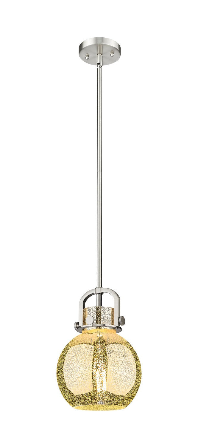 Innovations 410-1SS-SN-G410-8ME One Light Mini Pendant, Satin Nickel
