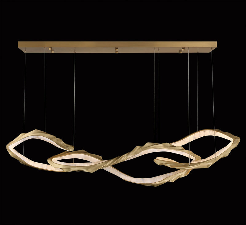 Lib & Co. 12418-062 LED Chandelier, Solid brass