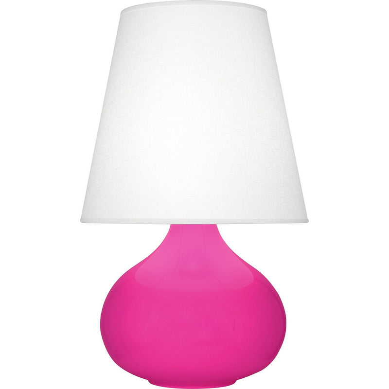 Robert Abbey RZ93 One Light Accent Lamp, Razzle Rose Glazed Ceramic
