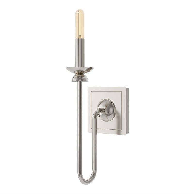 Robert Abbey S275 One Light Wall Sconce, Polished Nickel