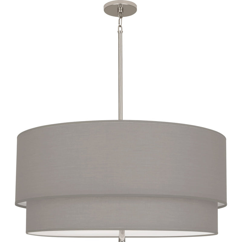Robert Abbey SG140 Three Light Pendant, Polished Nickel