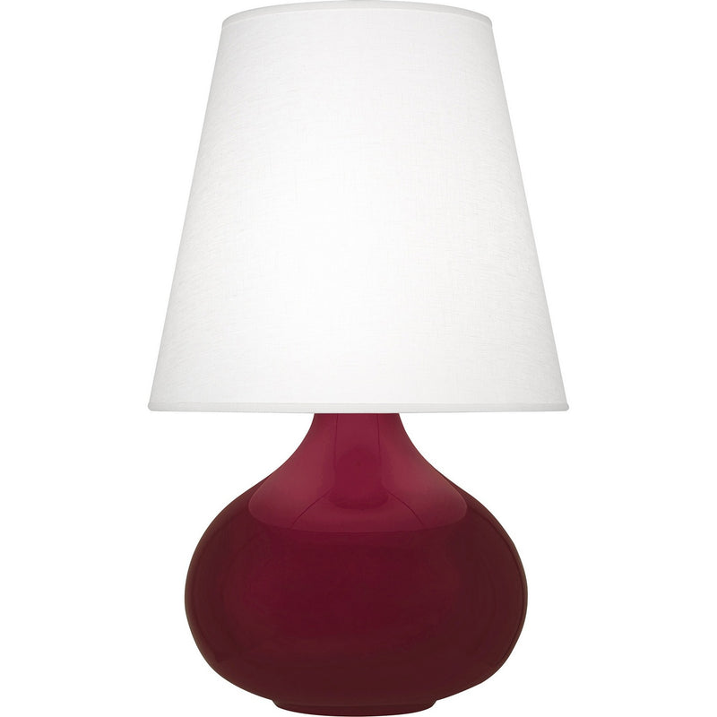 Robert Abbey SM993 One Light Table Lamp, Sugar Plum Glazed Ceramic