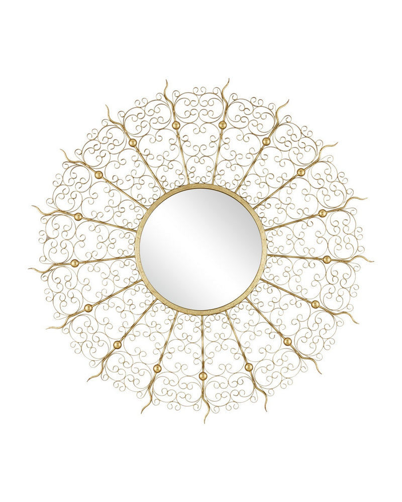 Currey and Company 1000-0165 Mirror, Gold Leaf