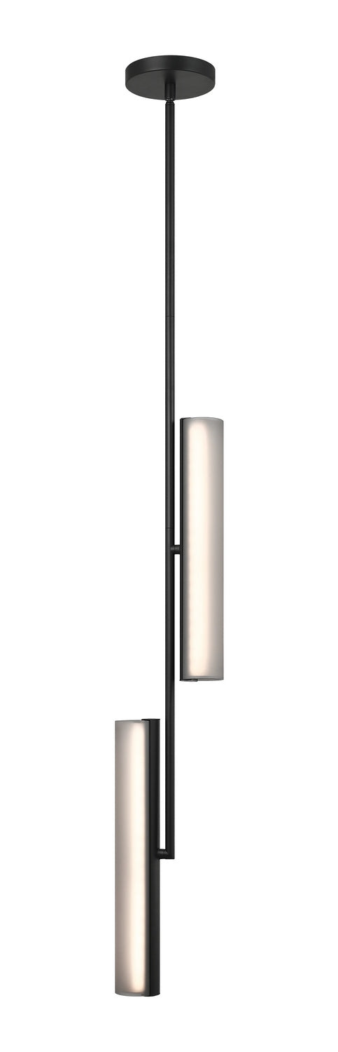 Matteo Lighting C32202MBSM LED Pendant, Matte Black