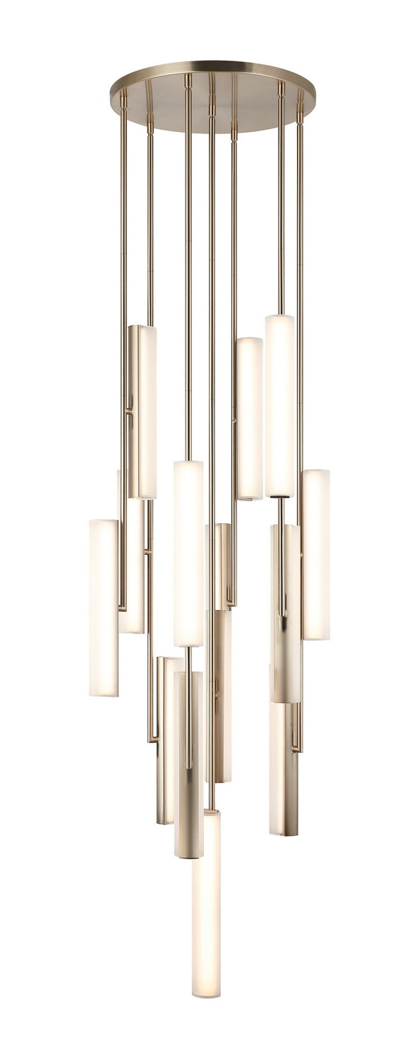 Matteo Lighting C32214CGFR LED Pendant, Champagne Gold
