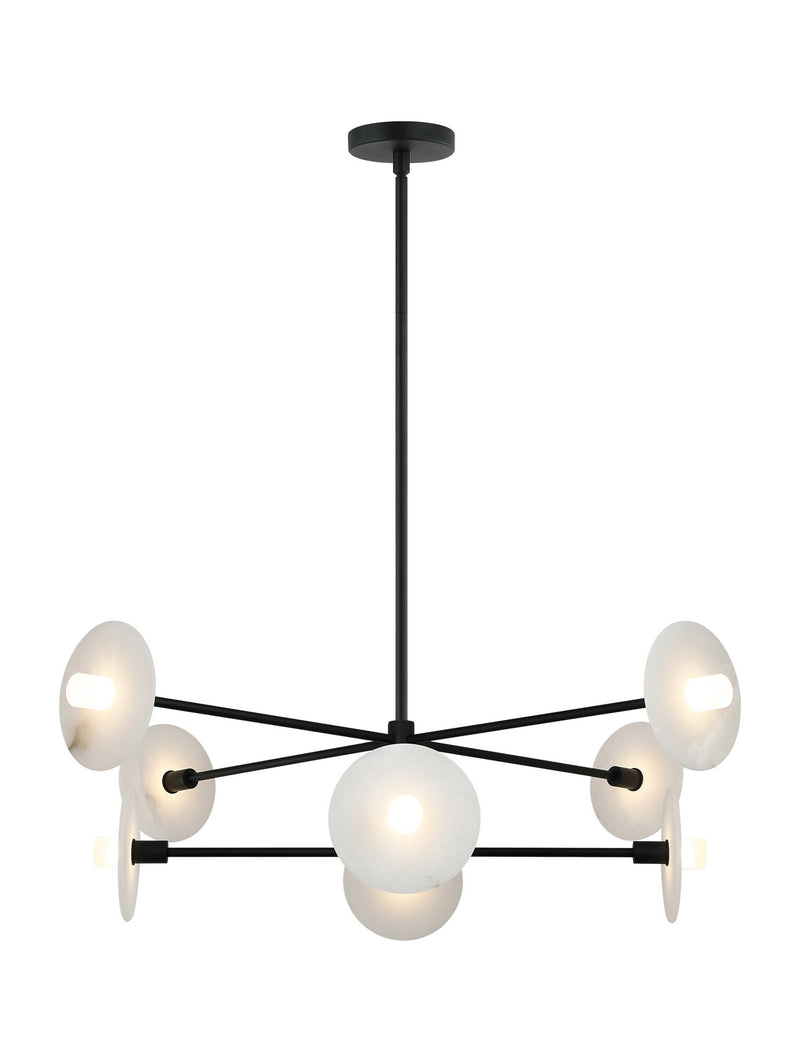 Matteo Lighting C42608MB LED Pendant, Matte Black