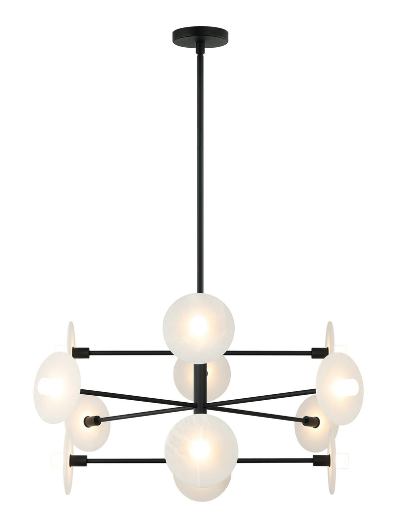 Matteo Lighting C42612MB LED Pendant, Matte Black