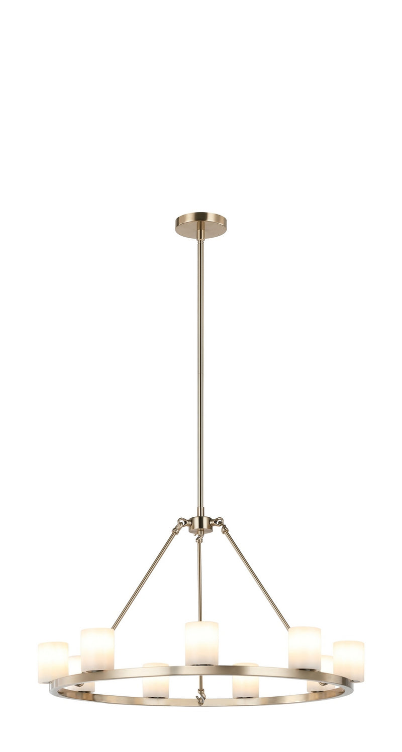 Matteo Lighting C42909CG LED Pendant, Champagne Gold