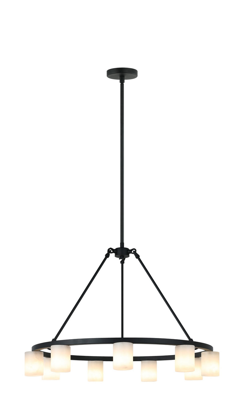Matteo Lighting C42909MB LED Pendant, Matte Black