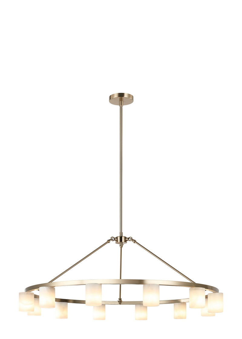 Matteo Lighting C42912CG LED Pendant, Champagne Gold