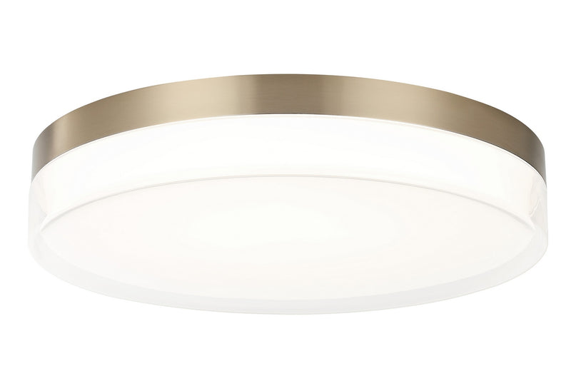 Matteo Lighting M21115CG LED Flush Mount, Champagne Gold
