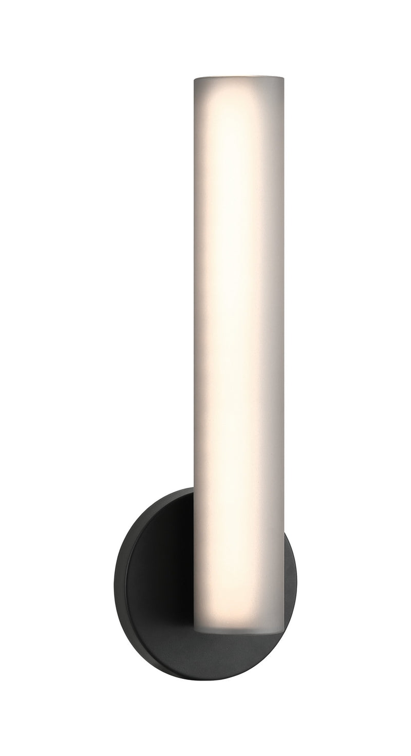 Matteo Lighting W32216MBSM LED Wall Sconce, Matte Black