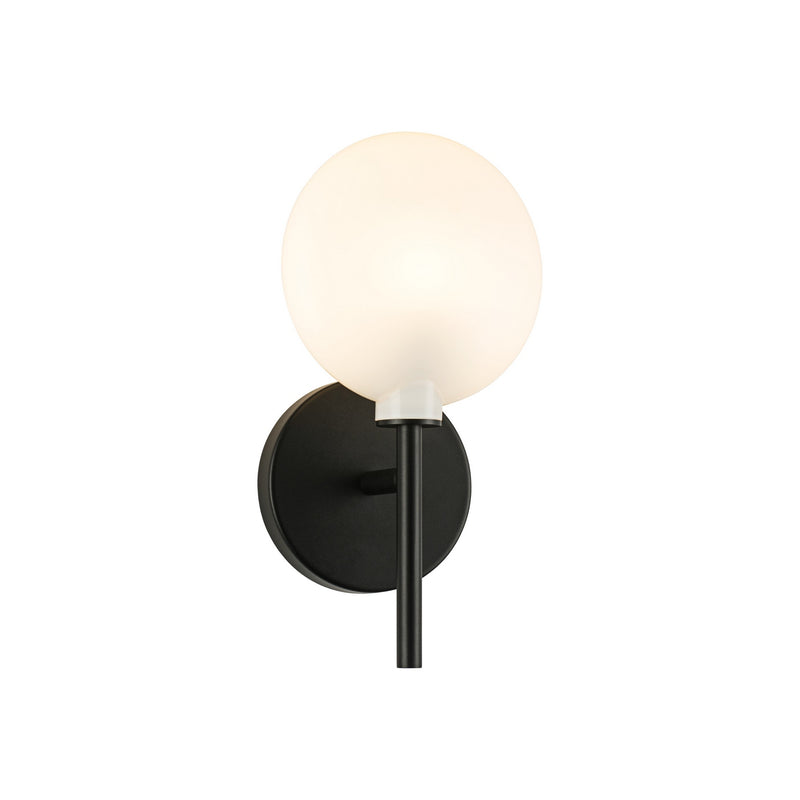 Matteo Lighting W33701MB LED Wall Sconce, Matte Black