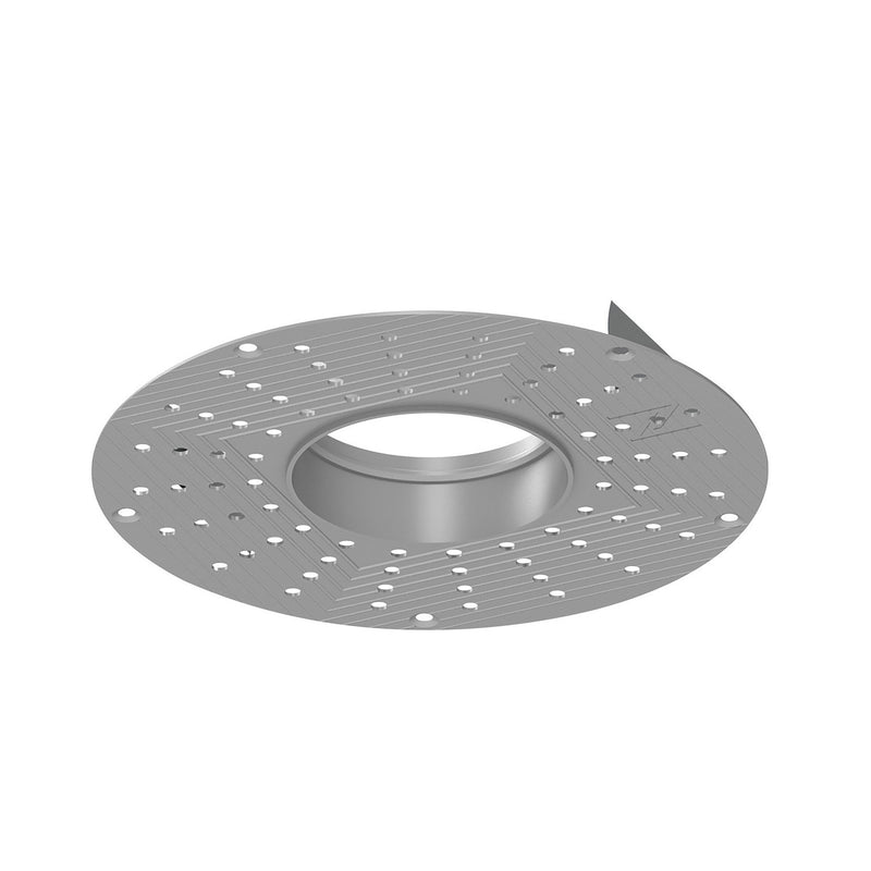 Nora Lighting NPR-TLMR-6R 6" to 4" Conversion Trimless Mud Ring for Pearl, White