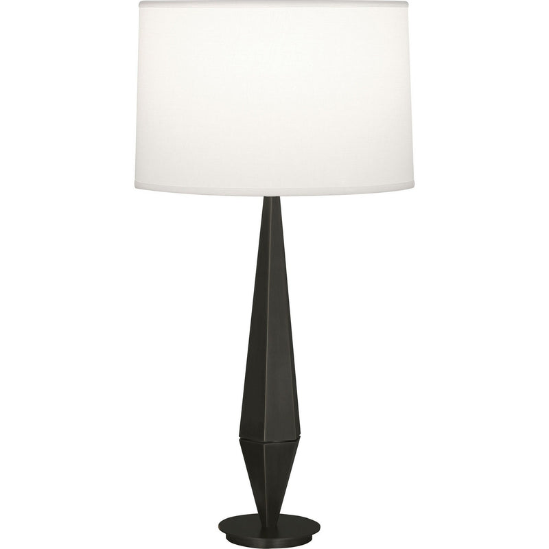 Robert Abbey Z253 One Light Table Lamp, Deep Patina Bronze