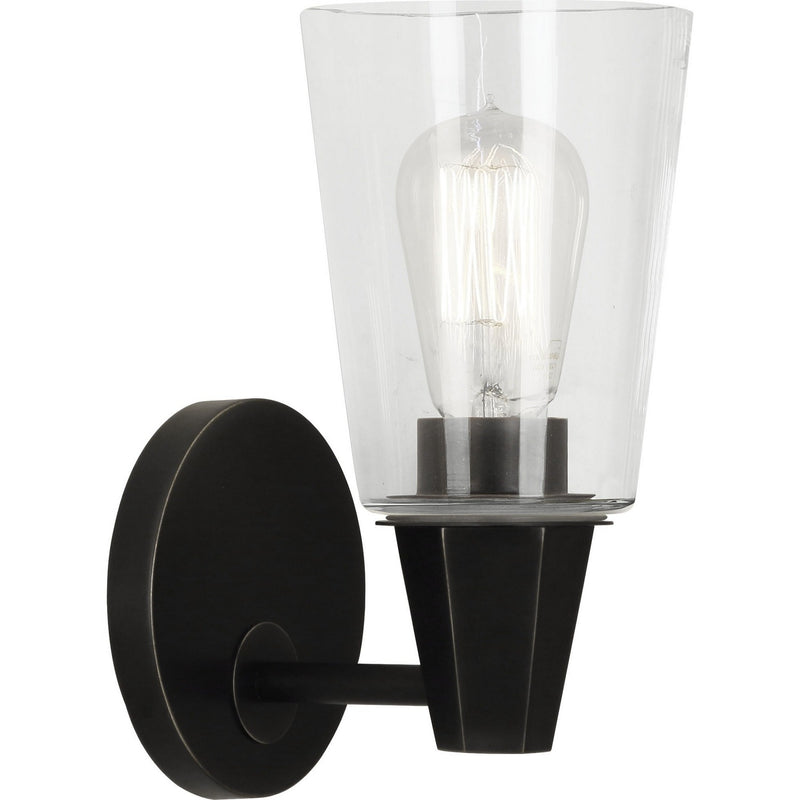 Robert Abbey Z254C One Light Wall Sconce, Deep Patina Bronze