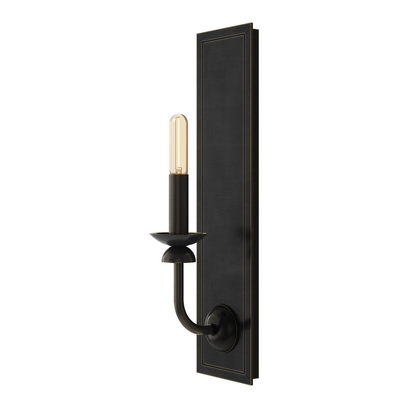 Robert Abbey Z272 One Light Wall Sconce, Deep Patina Bronze